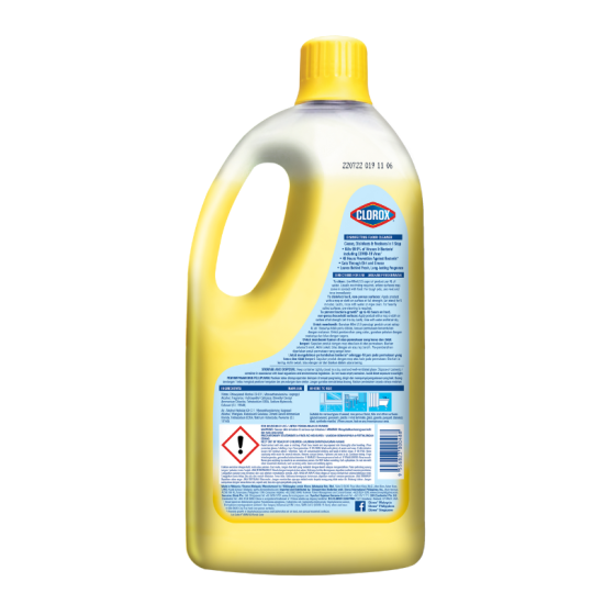 CLOROX DISINFECT FLOOR CLEANER LEMON 2L