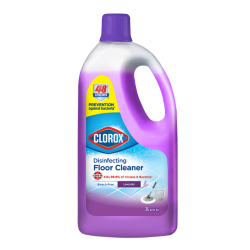 CLOROX DISINFECT FLOOR CLEANER LAVENDER 2L CLOROX DISINFECT FLOOR CLEANER LAVENDER 2L