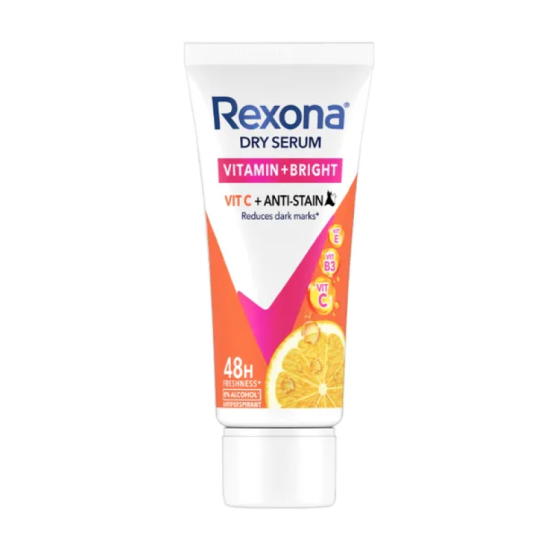 REXONA DRY SERUM VIT+ANTI STAIN 40ML