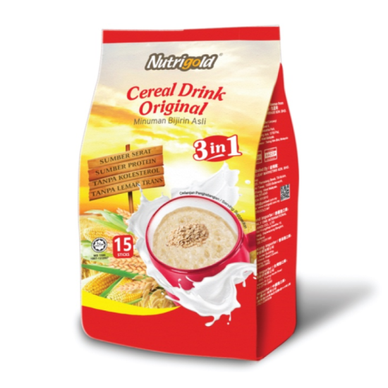 NUTRIGOLD 3IN1 CEREAL ORIGINAL 28G*15