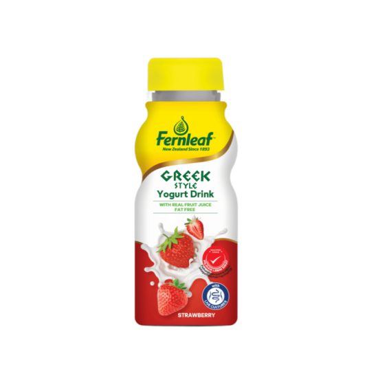 FERNLEAF GREEK STYLE YOGURT DRINK STRAWBERRY 200G