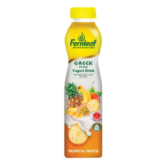 FERNLEAF GREEK STYLE YOGURT DRINK TROPICAL 700G