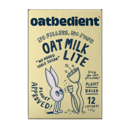 OATBEDIENT OAT MILK LITE 25GM*12'S OATBEDIENT OAT MILK LITE 25GM*12'S