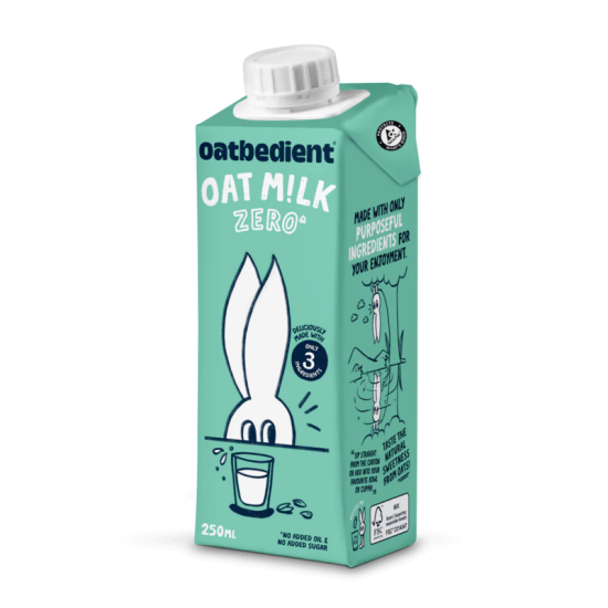 OATBEDIENT OAT MILK ZERO 250ML