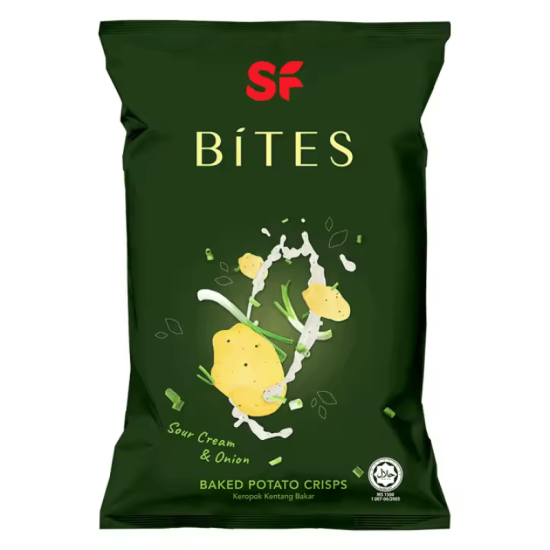 SHOON FATT BITES SOUR CREAM & ONION 60GM