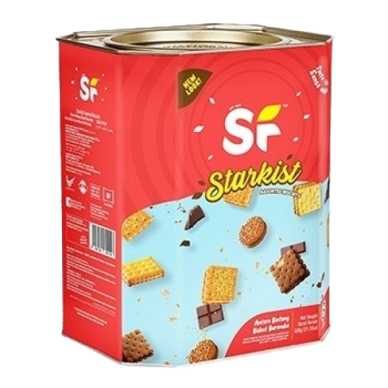 SHOON FATT STARKIST ASSORTED TIN 600GM