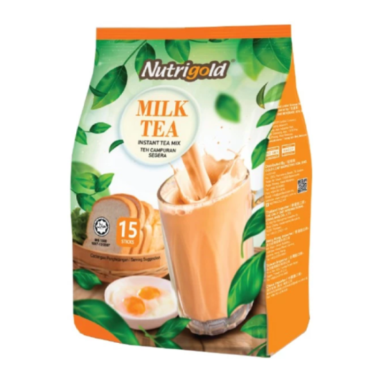 NUTRIGOLD 3IN1 MILK TEA 30GM*12'S