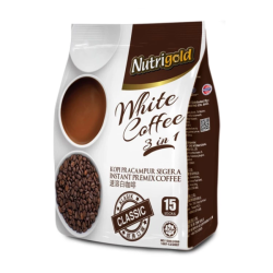 NUTRIGOLD 3IN1 CLASSIC WHITE COFFEE 40GM*12'S NUTRIGOLD 3IN1 CLASSIC WHITE COFFEE 40GM*12'S
