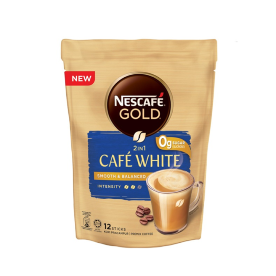 NESCAFE GOLD 2IN1 CAFE WHITE 16G*12