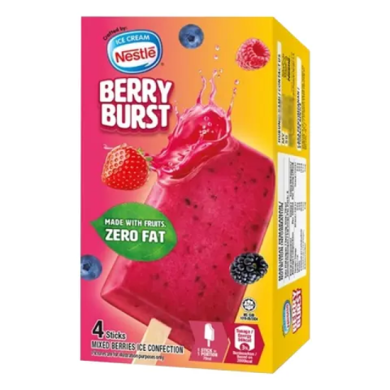 NESTLE BERRY BURST 70ML*4