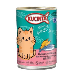 KUCINTA (CAN) Mackerel with Chicken 400g