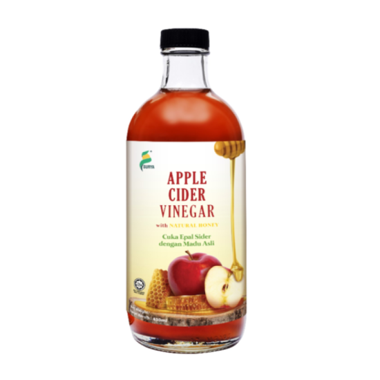 SURYA APPLE CIDER VINEGAR 450ML SURYA APPLE CIDER VINEGAR 450ML