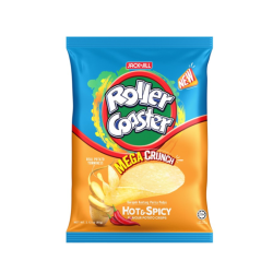 JACK N JILL ROLLER COASTER CRISP HOT&SPICY 60GM JACK N JILL ROLLER COASTER CRISP HOT&SPICY 60GM