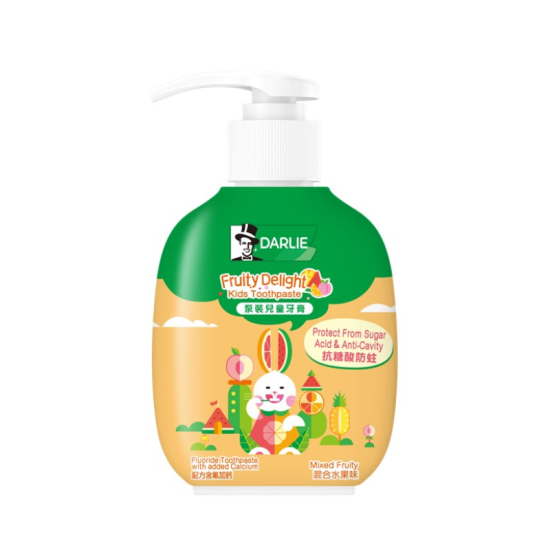 DARLIE BOTTLE KIDS PUMP FRUITY 120G