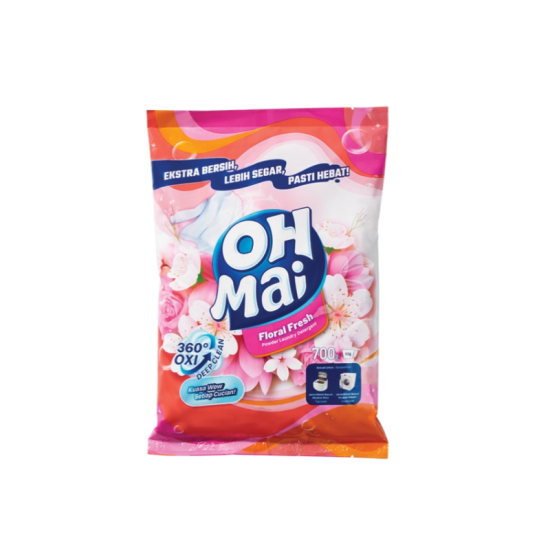 OH MAI DETERGENT POWDER FLORAL FRESH 700G