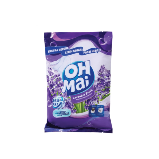 OH MAI DETERGENT POWDER LAVENDER FRESH 700G