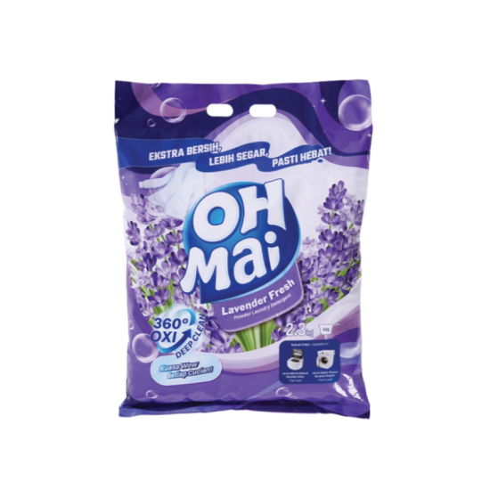 OH MAI DETERGENT POWDER LAVENDER FRESH 2.3KG