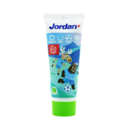 JORDAN TOOTHPASTE STEP 2 GREEN APPLE (6-12)75G JORDAN TOOTHPASTE STEP 2 GREEN APPLE (6-12)75G
