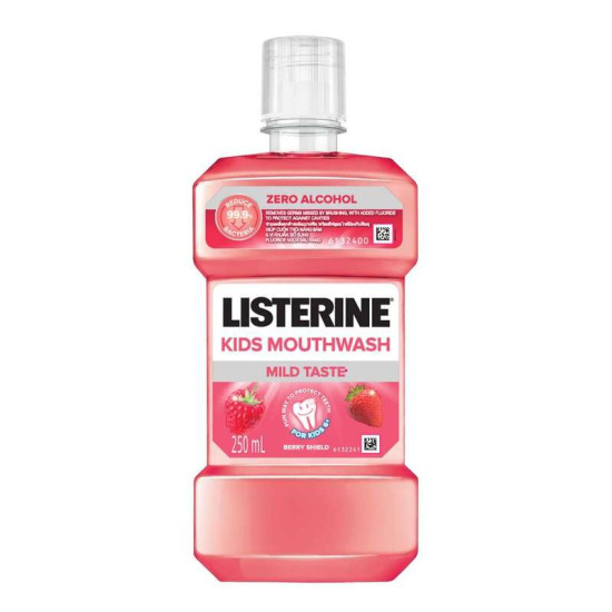 LISTERINE KIDS MOUTH WASH BERRY SHIELD 250ML