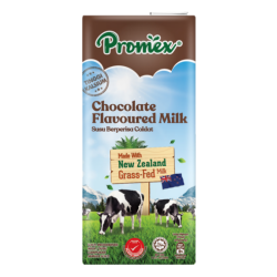 PROMEX UHT CHOCOLATE FLAVOURED MILK 1L PROMEX UHT CHOCOLATE FLAVOURED MILK 1L
