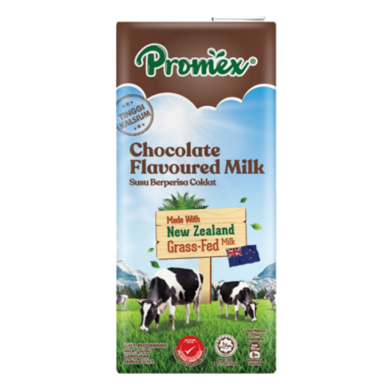 PROMEX UHT CHOCOLATE FLAVOURED MILK 1L