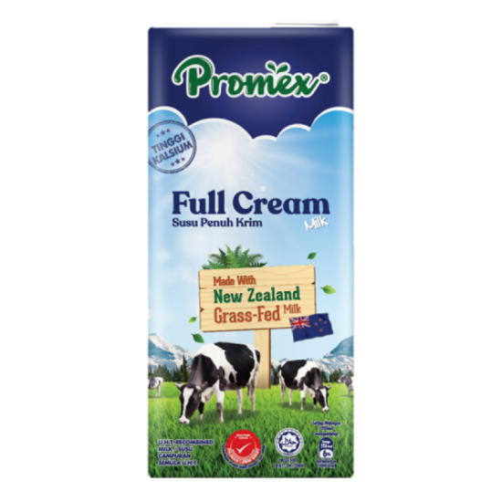 PROMEX UHT FULL CREAM MILK 1L