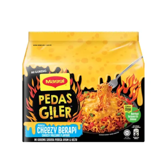 MAGGI PEDAS GILER CHEESE 73G*5