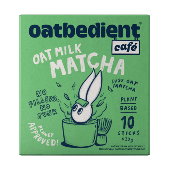 OATBEDIENT OAT MILK - MATCHA 30GM*10'S