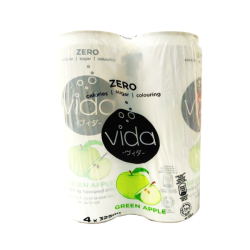 VIDA ZERO GREEN APPLE 325ML *4 VIDA ZERO GREEN APPLE 325ML *4