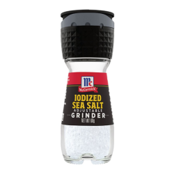 MCCORMICK IODISED SEA SALT 60G MCCORMICK IODISED SEA SALT 60G