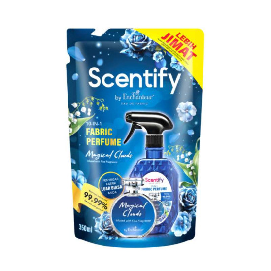 SCENTIFY FABRIC (REFILL) MAGICAL CLOUDS 350ML