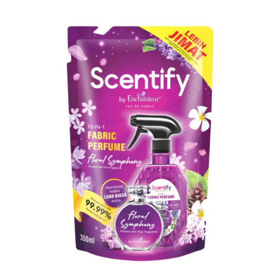 SCENTIFY FABRIC (REFILL) FLORAL SYMPHONY 350ML