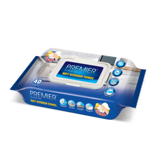 PREMIER WET KITCHEN TOWEL 40'S PREMIER WET KITCHEN TOWEL 40'S