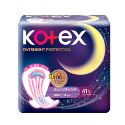 KOTEX P/ACT.GUARD O/NITE WG 41CM 20s