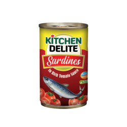 KITCHEN DELITE SARDINES 155GM KITCHEN DELITE SARDINES 155GM