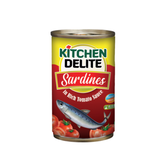 KITCHEN DELITE SARDINES 155GM