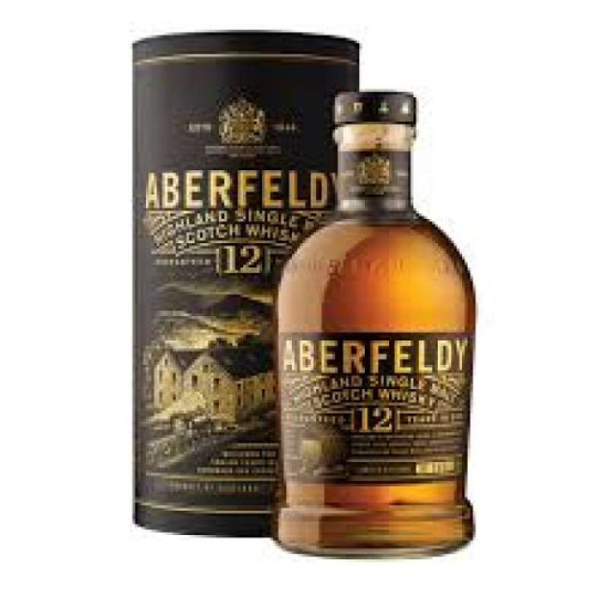 ABERFELDY SINGLE MALT 12YO WHISKY 700ML