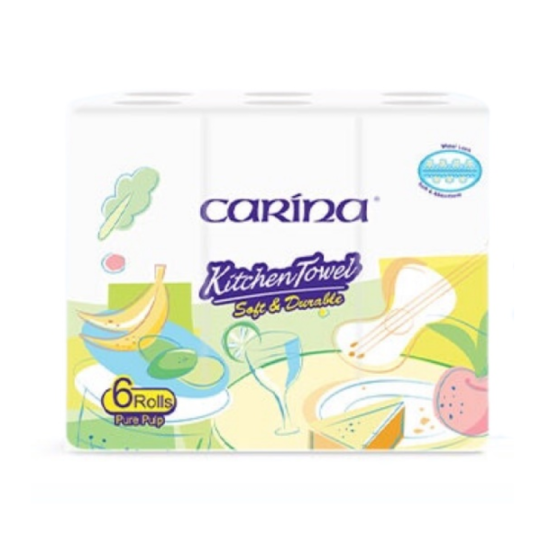 CARINA KITCHEN TOWEL 55'S*6R