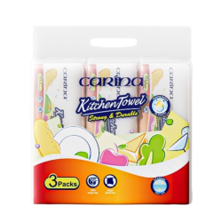 CARINA KICTHEN PULL UP TISSUE 80's*3 CARINA KICTHEN PULL UP TISSUE 80's*3