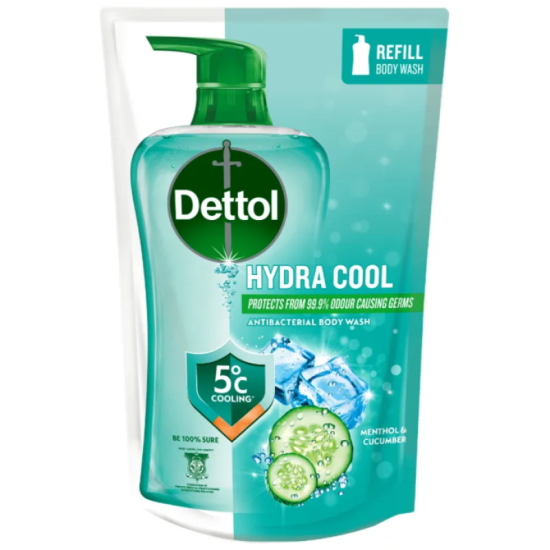 DETTOL SHOWER GEL (REFILL) HYDRA C0OL 720G