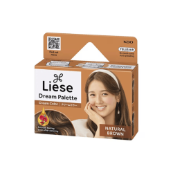 LIESE PALETTE CREAM COLOR NATURAL BROWN 76G LIESE PALETTE CREAM COLOR NATURAL BROWN 76G