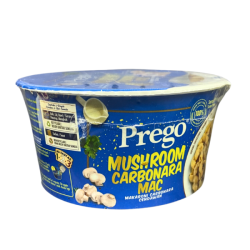 PREGO MUSHROOM CARBONARA MAC INST PASTA BOWL 71GM PREGO MUSHROOM CARBONARA MAC INST PASTA BOWL 71GM