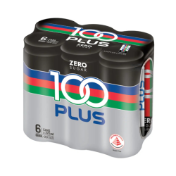 100 PLUS ORIGINAL ZERO SUGAR CAN 325ML*6s 100 PLUS ORIGINAL ZERO SUGAR CAN 325ML*6s