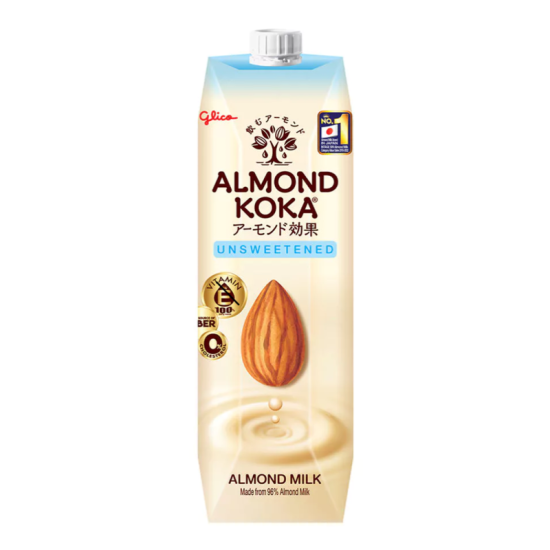 GLICO ALMOND KOKA UNSWEETENED 1L