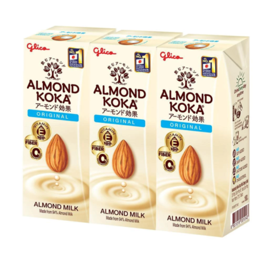 GLICO ALMOND KOKA ORIGINAL 180ML*3'S