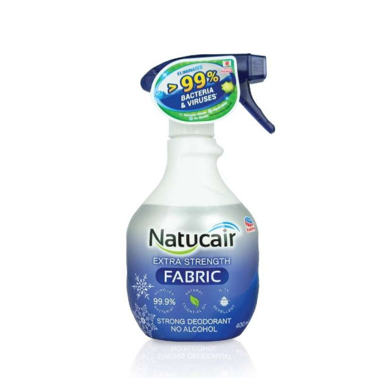 NATUCAIR FABRIC SPRAY EXTRA STRENGTH 400ML