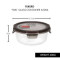 FUKURO YOKI BOROSILICATE GLASS CONTAINER 620ML ROU