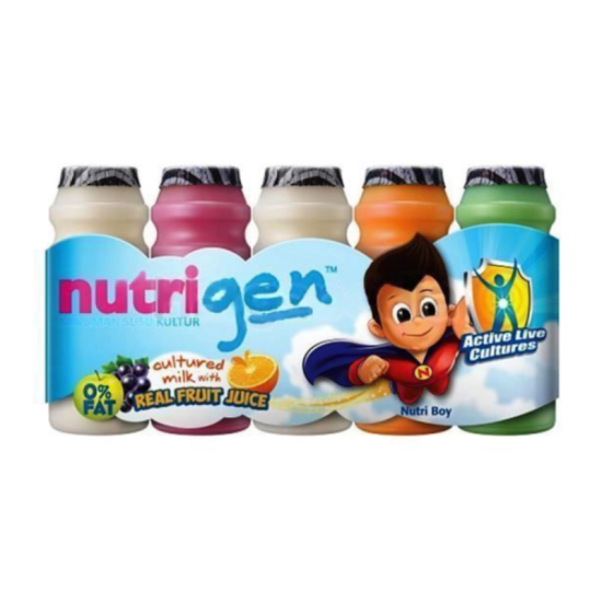 NUTRIGEN CULTURED MILK ASSORTED 5*125ML