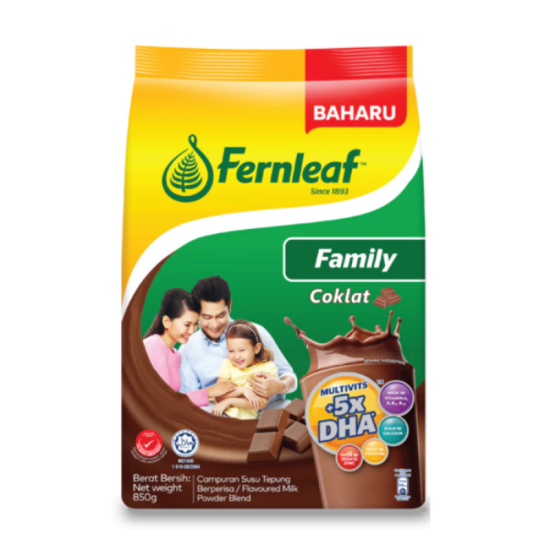 FERNLEAF FAMILY CHOCOLATE 850G