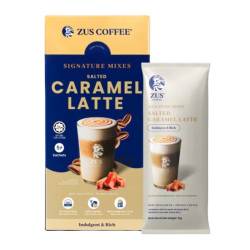 ZUS COFFEE SIGNATURE MIXES SALTED CARAMEL LATTE 23 ZUS COFFEE SIGNATURE MIXES SALTED CARAMEL LATTE 23